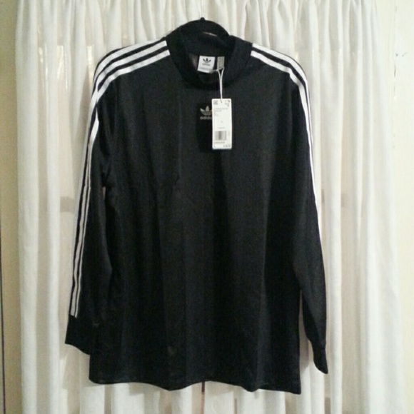 adidas Tops - Women's Adidas black top sz Large